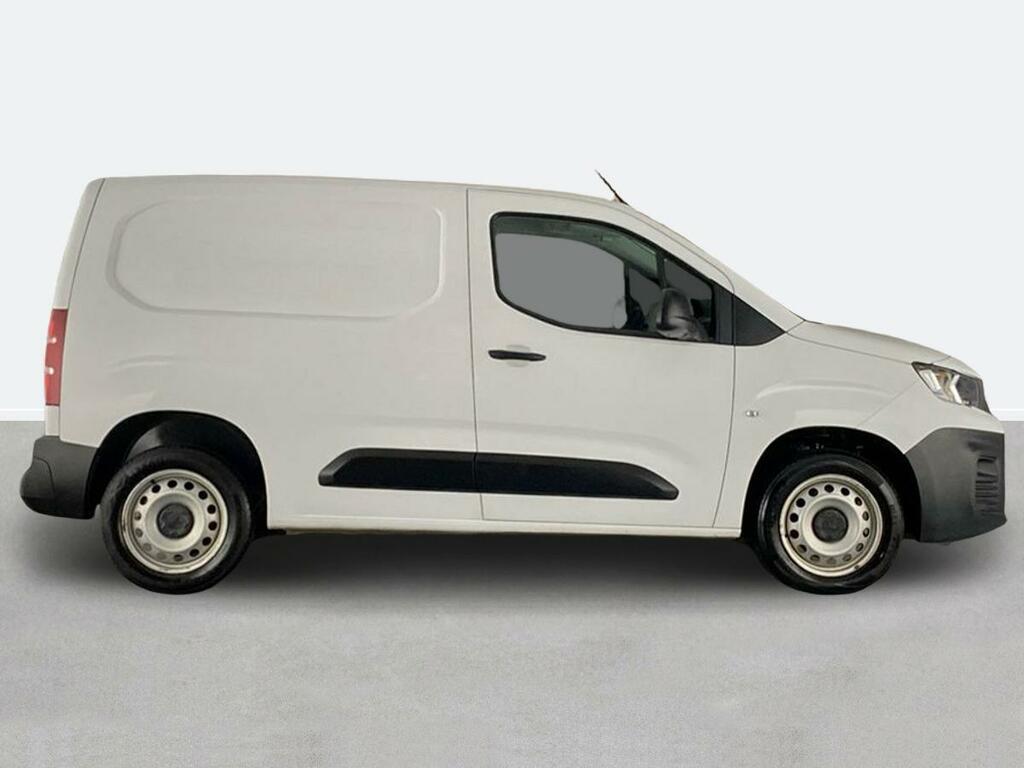 Peugeot Partner 1000 1.5 Bluehdi 100 Professional Premium Van YE73AUF White #2