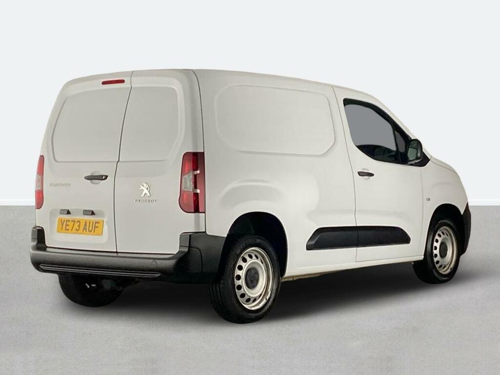 Peugeot Partner 1000 1.5 Bluehdi 100 Professional Premium Van YE73AUF White #3