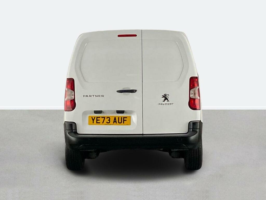 Peugeot Partner 1000 1.5 Bluehdi 100 Professional Premium Van YE73AUF White #4