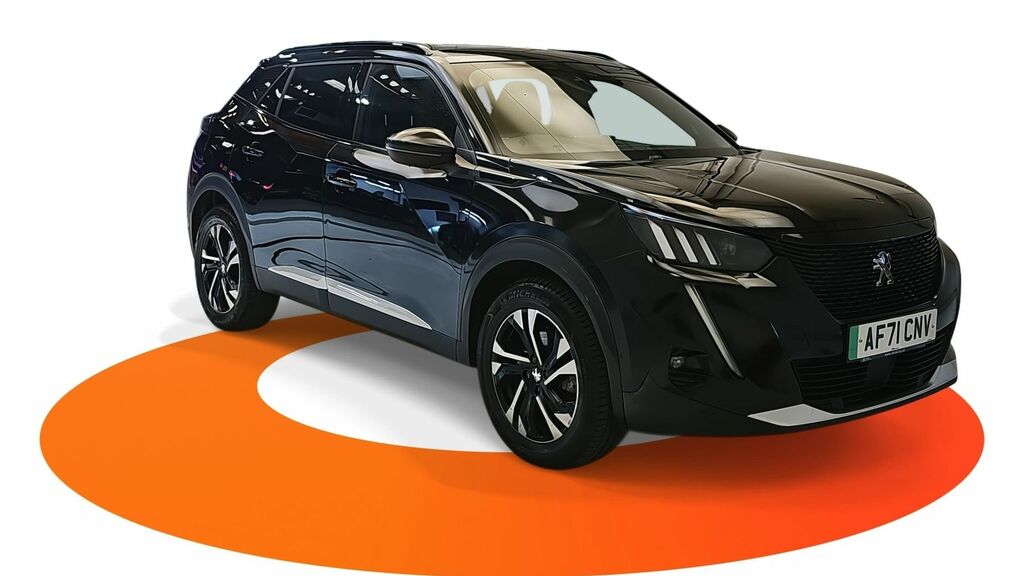 Peugeot e-2008 100Kw Gt 50Kwh Black