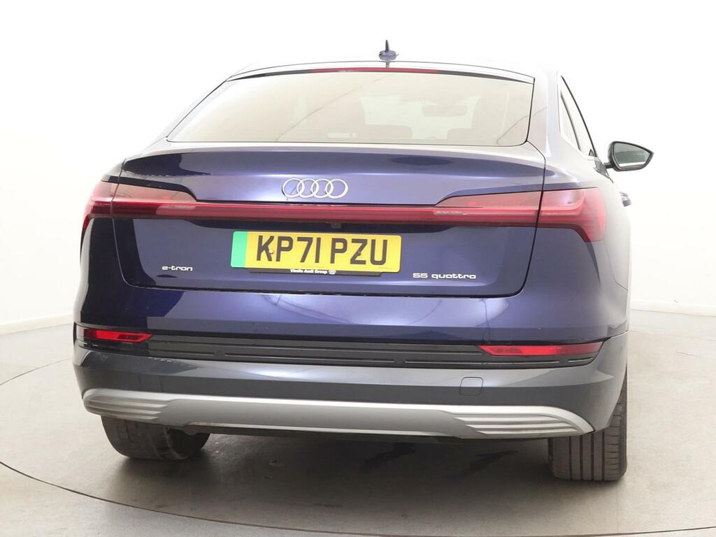 Audi E-tron 300Kw 55 Quattro 95Kwh Technik 22Kwch Blue #6