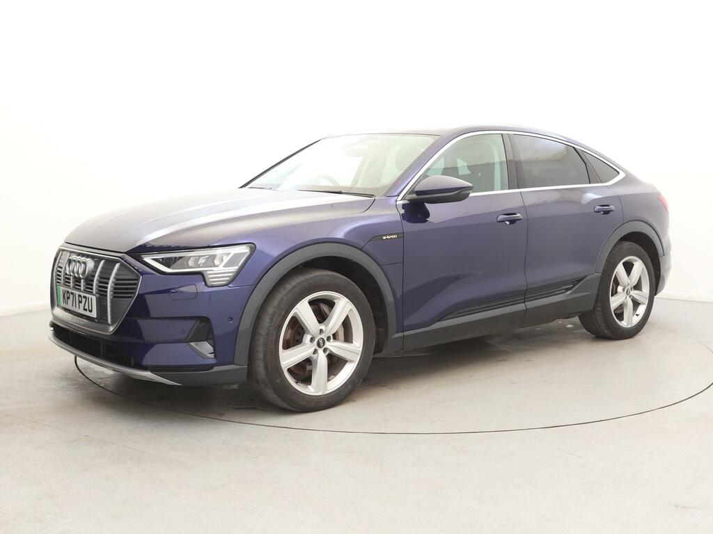 Audi E-tron 300Kw 55 Quattro 95Kwh Technik 22Kwch Blue #3