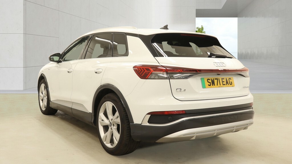 Audi Q4 E Tron 150Kw 40 82Kwh S Line White #3