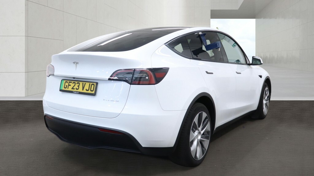 Tesla Model Y Rwd White #4