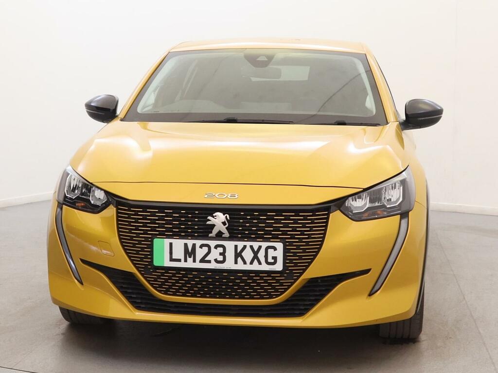 Peugeot e-208 100Kw Active Premium 50Kwh Yellow #2