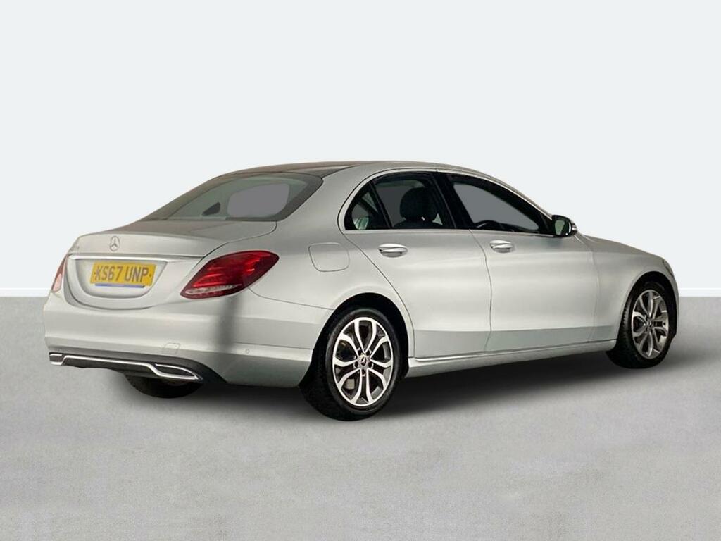Mercedes-Benz C Class C220d Sport Premium 9G-tronic KS67UNP Silver #3