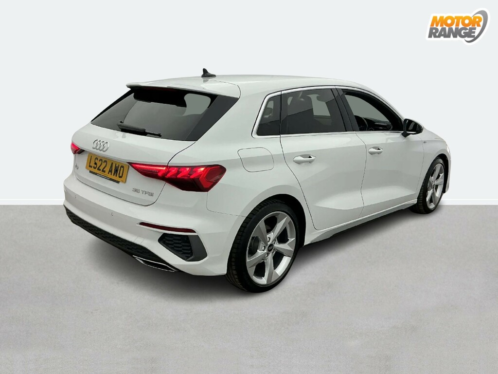Audi A3 35 Tfsi S Line S Tronic LS22AWO White #3