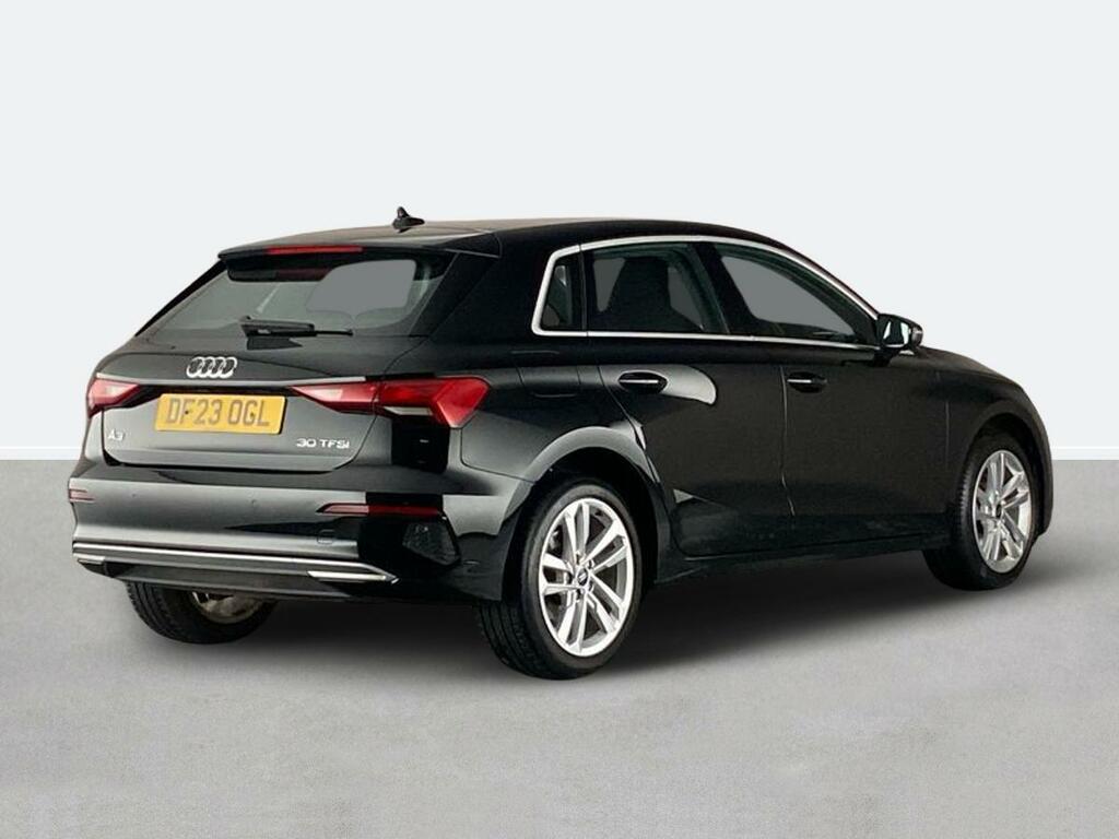 Audi A3 30 Tfsi Sport DF23OGL Black #3