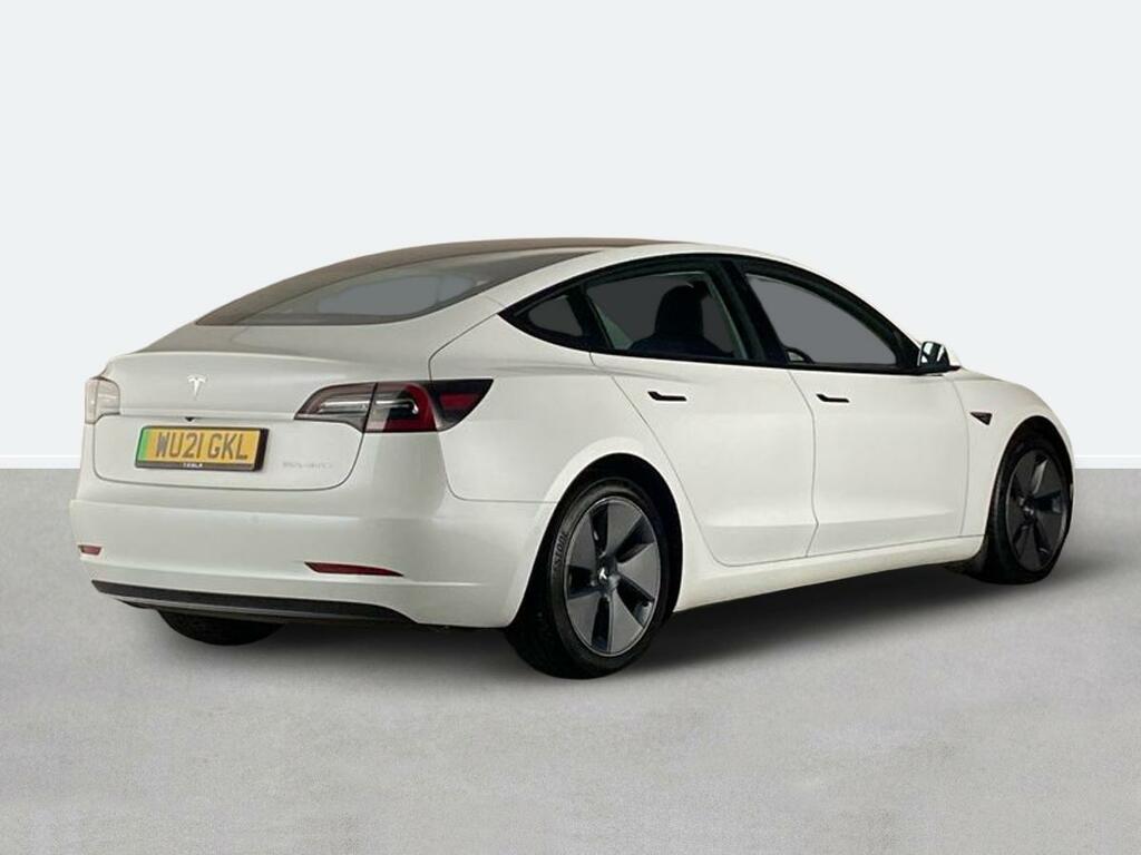 Tesla Model 3 Long Range Awd White #3