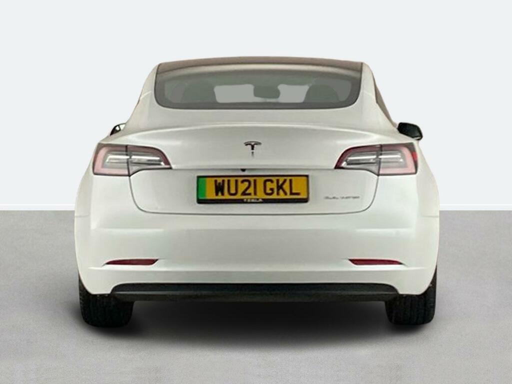 Tesla Model 3 Long Range Awd White #4