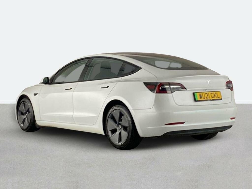 Tesla Model 3 Long Range Awd White #5