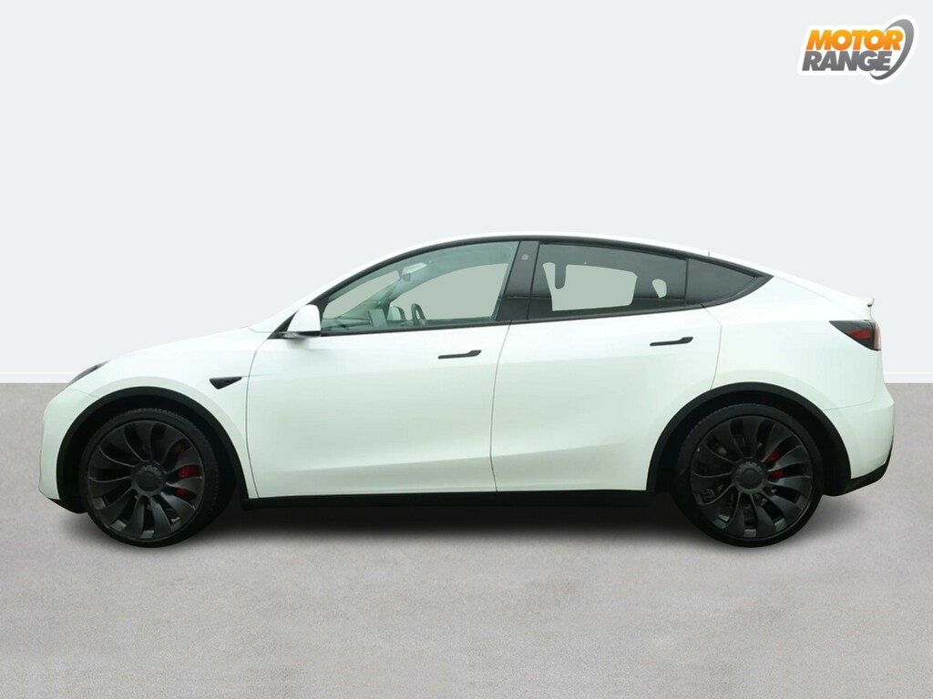 Tesla Model Y Performance Awd White #6