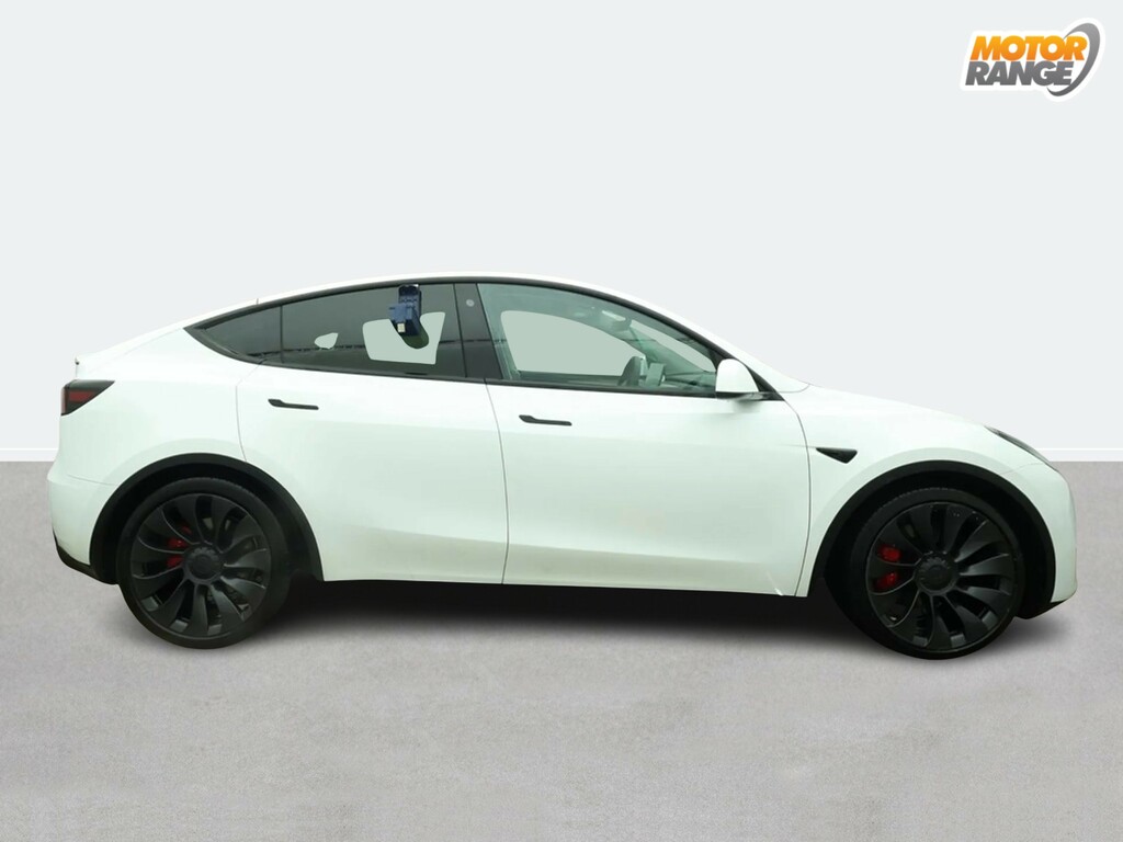 Tesla Model Y Performance Awd White #5