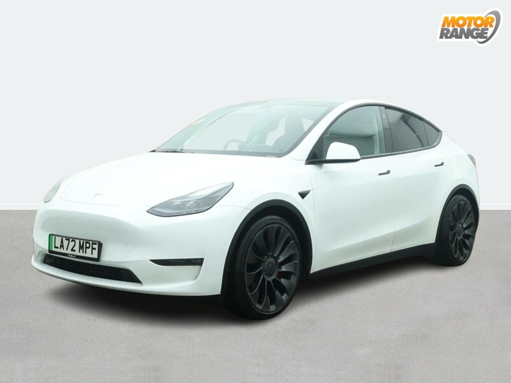 Tesla Model Y Performance Awd White #2