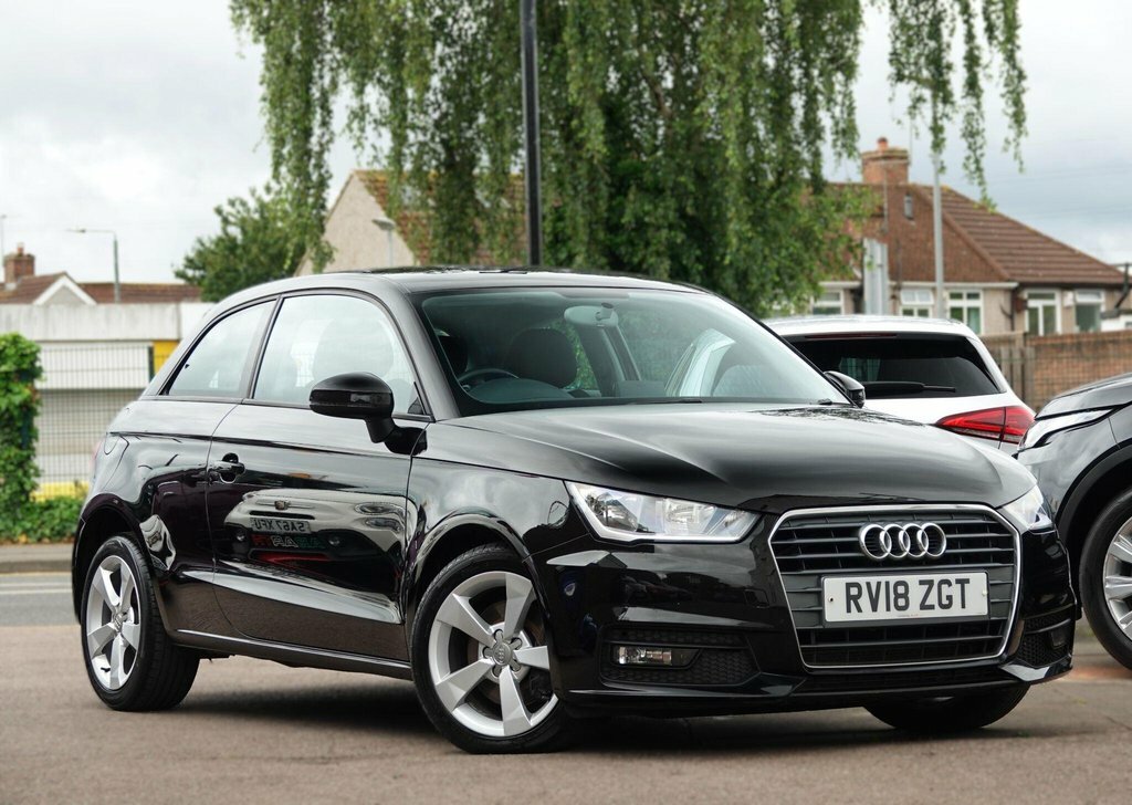 Audi A1 1.4 Tfsi Sport Hatchback Euro 6 RV18ZGT Black #2
