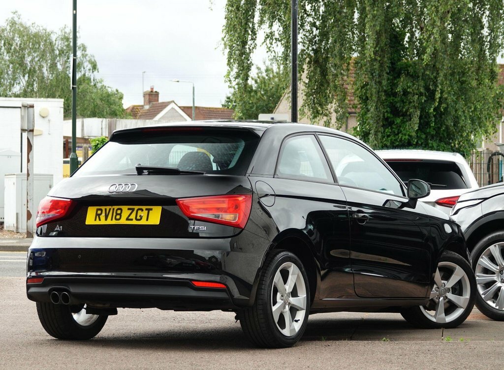 Audi A1 1.4 Tfsi Sport Hatchback Euro 6 RV18ZGT Black #4