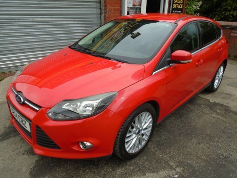 Ford Focus 1.0T Ecoboost Zetec YE14EBZ Red #3