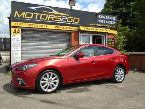 Mazda 3 2.2 Skyactiv-d Sport Red