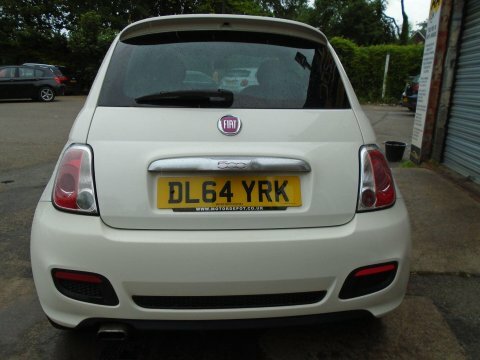 Fiat 500 1.2 S Euro White #6