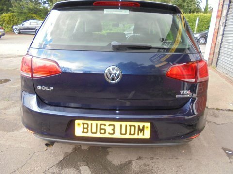 Volkswagen Golf 1.6 Tdi Bluemotion BU63UDM Blue #6