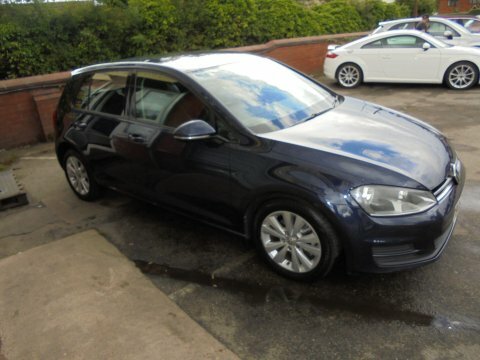 Volkswagen Golf 1.6 Tdi Bluemotion BU63UDM Blue #5