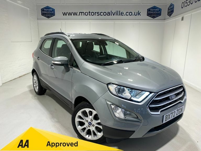 Ford Ecosport 1.0 Turbo Ecoboost 125Ps 6 Spd Titanium 5Dr. Silver
