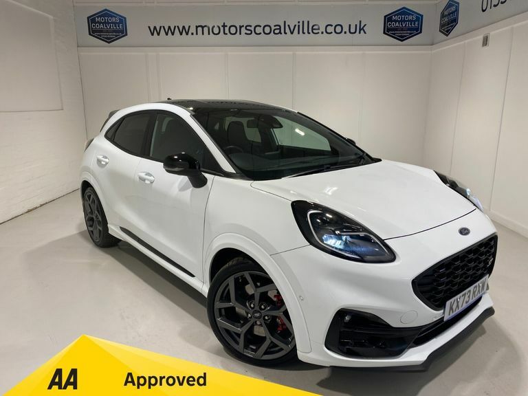 Ford Puma 1.5 Turbo Ecoboost 200Ps 6 Sdp St 5Drdrivers A White