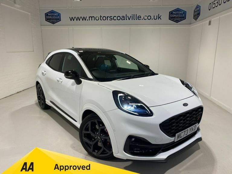 Ford Puma 1.5 Turbo Ecoboost 200Ps 6 Sdp St Performanc White