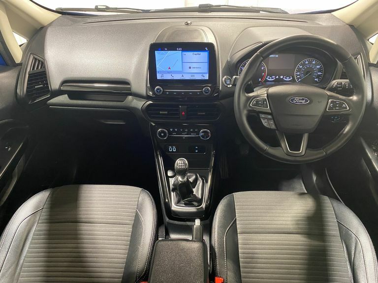 Ford Ecosport 1.0 Turbo Ecoboost 125Ps 6 Spd Titanium 5Dr. FJ69OET Blue #4