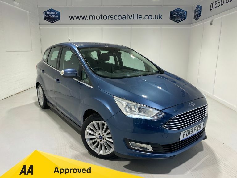 Ford C-Max 1.0 Ecoboost 125Ps 6 Spd Titanium 5Drsync 3 S Blue