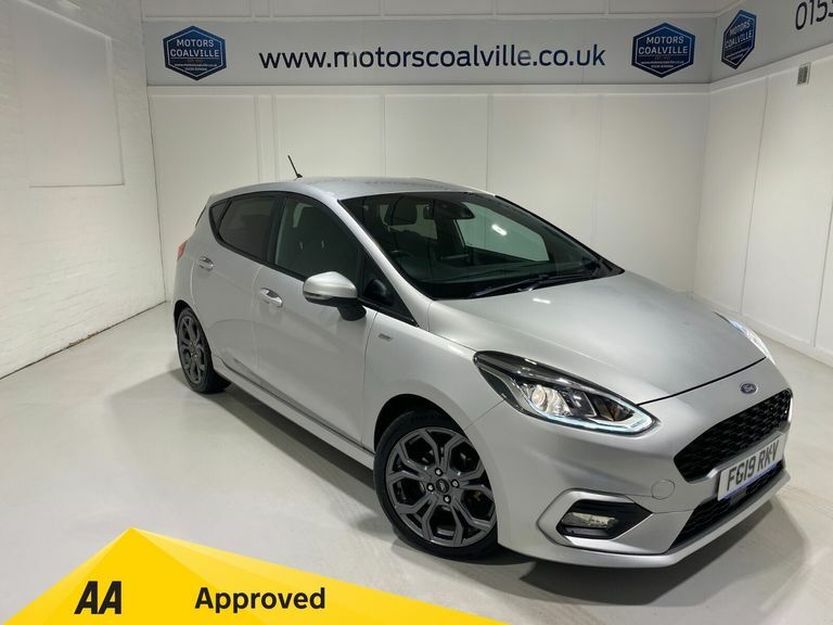 Ford Fiesta 1.0 Turbo Ecoboost 100Ps 6 Spd St-line X 5Dr. Silver