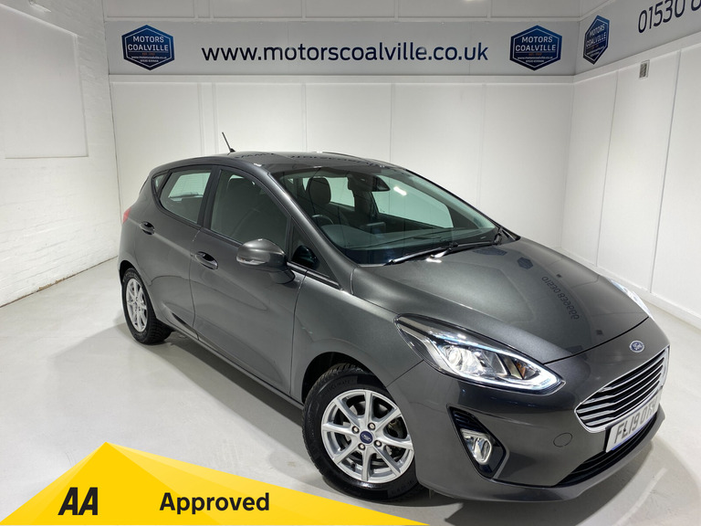 Ford Fiesta 1.0 Turbo Ecoboost 100Ps Zetec 5Dr. Grey