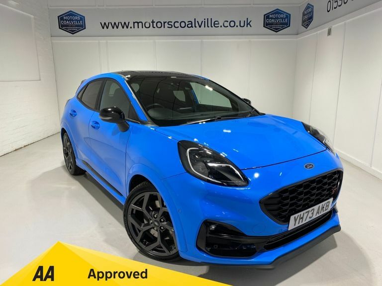 Ford Puma 1.5 Turbo Ecoboost 200Ps 6 Sdp St 5Dr. Performan YH73AKB Blue