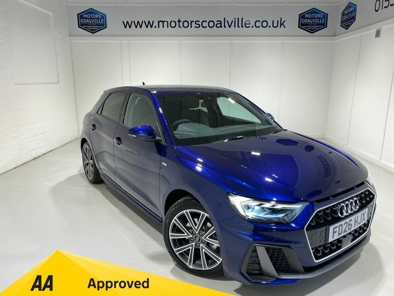 Audi A1 1.0 Tfsi 30 116Ps S Tronic S Line Spor FD26HJX Blue