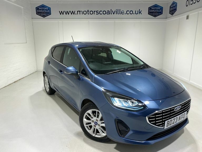 Ford Fiesta 1.0 Turbo Ecoboost 125Ps Mhev Titanium Blue