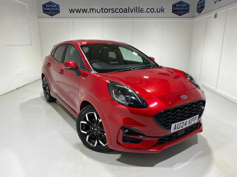 Ford Puma 1.0 Turbo Ecoboost 125Ps Mhev St-line Red