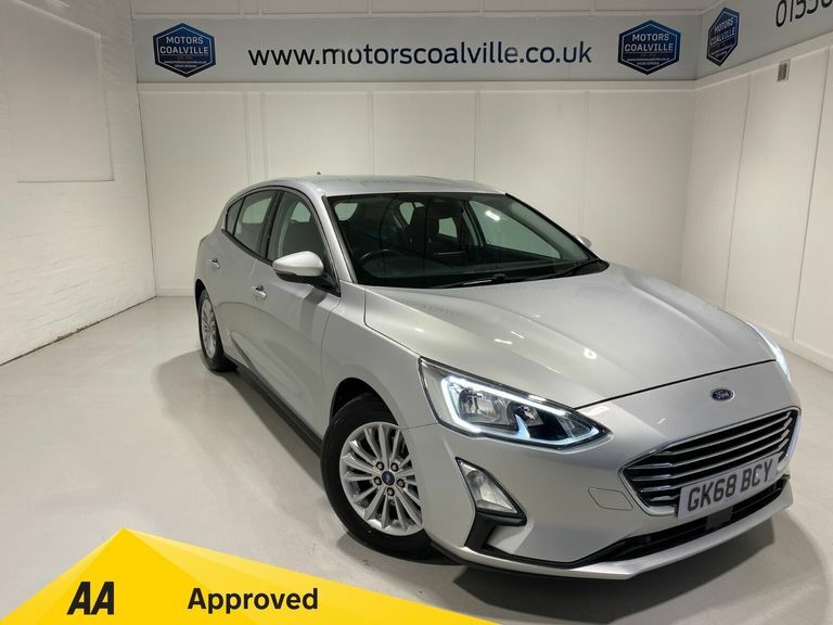 Ford Focus 1.0 Turbo Ecoboost 125Ps 6 Spd Titanium 5Dr. Silver