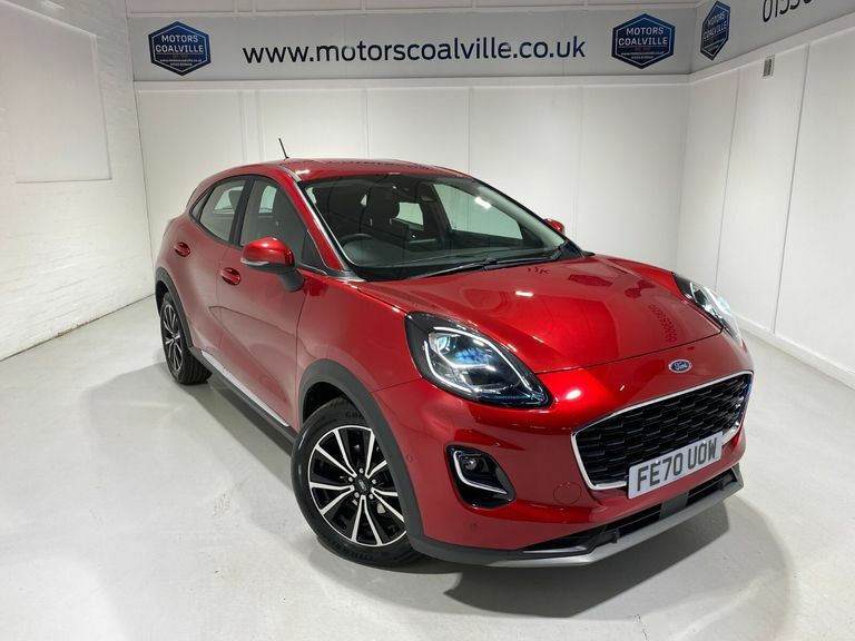 Ford Puma 1.0 Turbo Ecoboost 155Ps Mhev 6 Spd Titanium Red