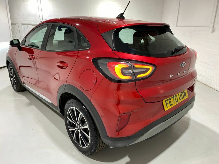 Ford Puma 1.0 Turbo Ecoboost 155Ps Mhev 6 Spd Titanium FE70UOW Red #3