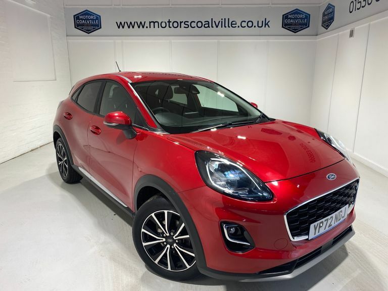 Ford Puma 1.0 Turbo Ecoboost 125Ps Mhev Titanium Red