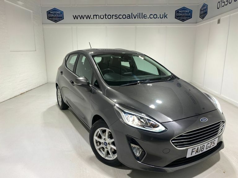 Ford Fiesta 1.0 Ecoboost 100Ps 6 Spd Zetec 5Drsat Nav Amp FA18GZS Grey