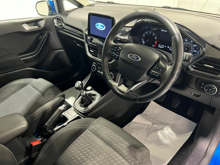 Ford Fiesta 1.0 Turbo Ecoboost 100Ps 6 Spd Titanium 5Dr. YX69HZR Blue #2