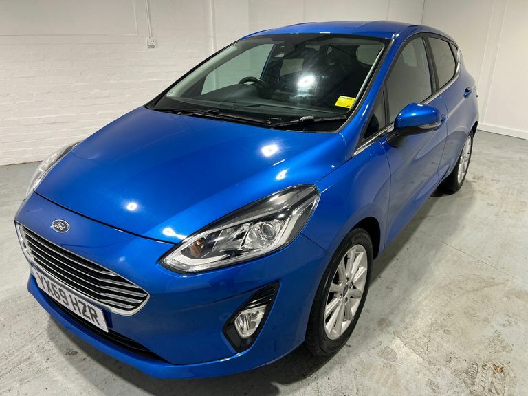 Ford Fiesta 1.0 Turbo Ecoboost 100Ps 6 Spd Titanium 5Dr. YX69HZR Blue #4