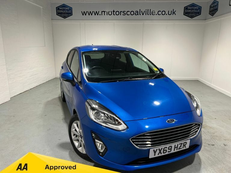Ford Fiesta 1.0 Turbo Ecoboost 100Ps 6 Spd Titanium 5Dr. Blue