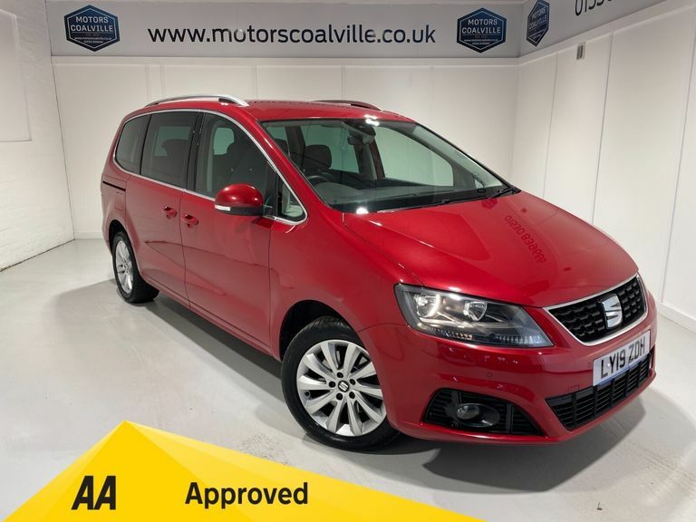 Seat Alhambra 2.0 Tdi 150Ps Dsg Se L 5Dr7 Seater Red