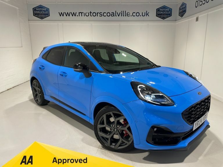 Ford Puma 1.5 Turbo Ecoboost 200Ps 6 Spd St 5Drperforman Blue