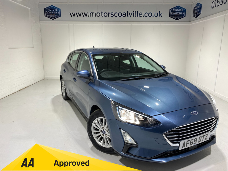 Ford Focus 1.5 Turbo Ecoboost 150Ps Titanium 5Dr. AF69DTZ Blue
