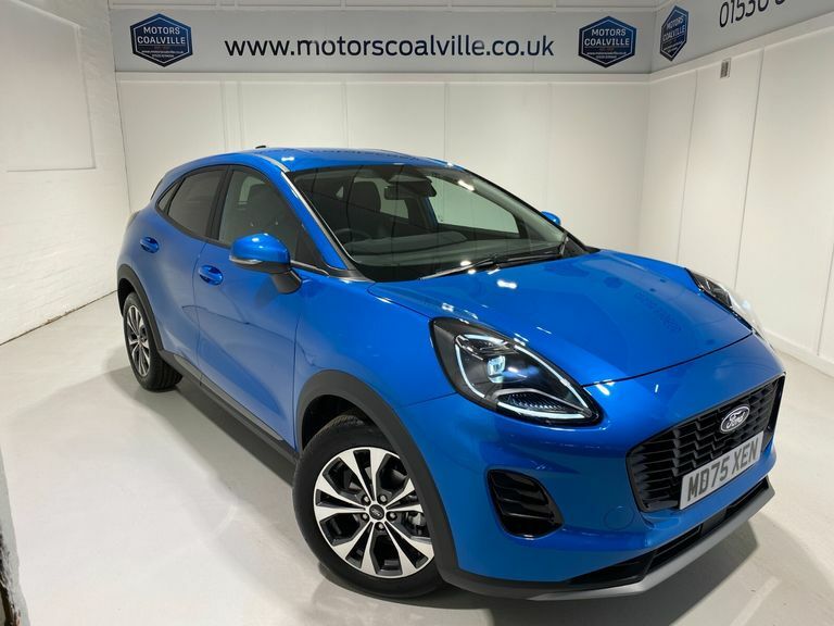 Ford Puma 1.0 Turbo Ecoboost 125Ps Mhev Titanium Blue