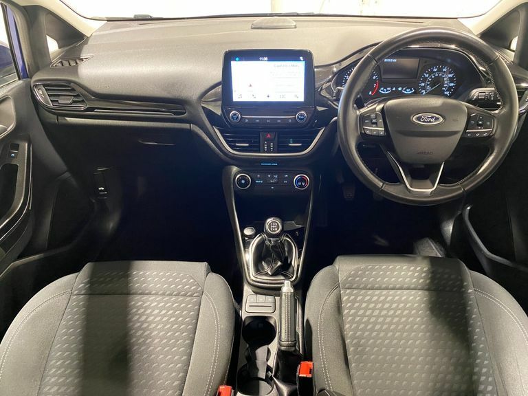 Ford Fiesta 1.1I Ti-vct 85Ps 5 Spd Zetec 5Drsat Nav Blue #4