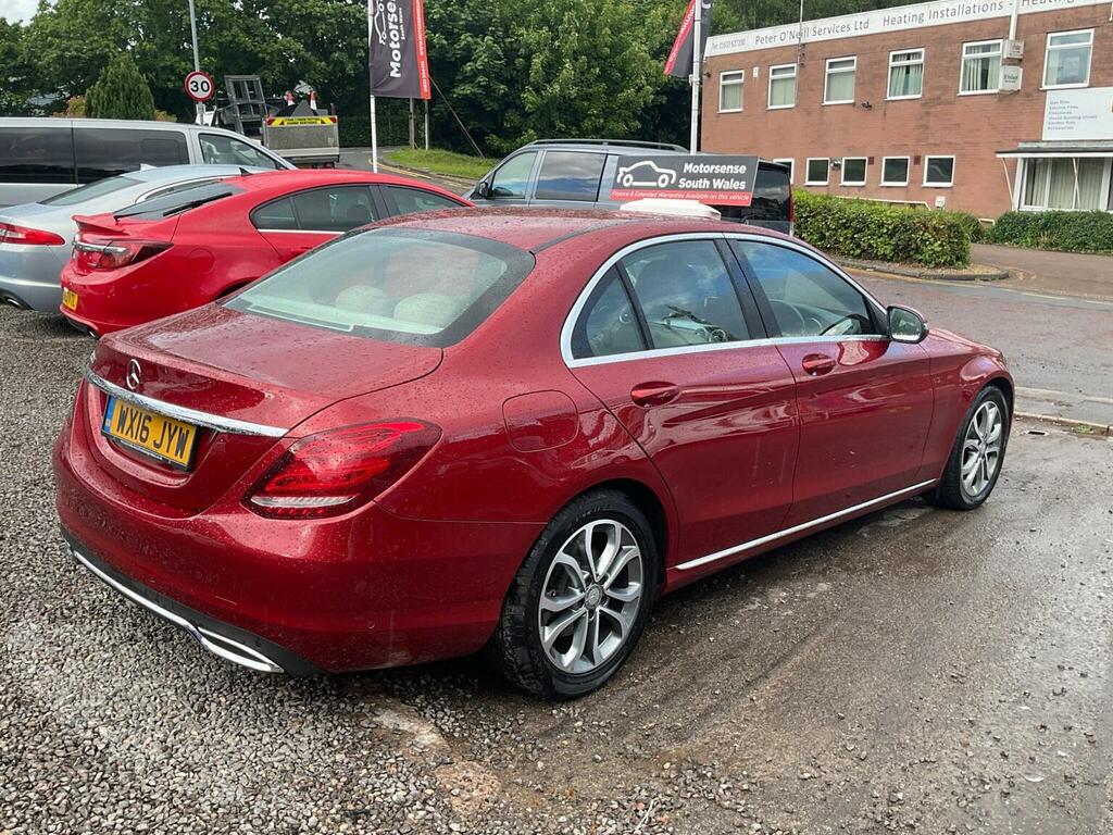 Mercedes-Benz C Class 2.1 C220d Sport 7G-tronic Euro 6 S S WX16JYW Red #3